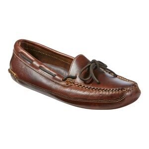 L.L. Bean Brown Leather Slip-On Loafers